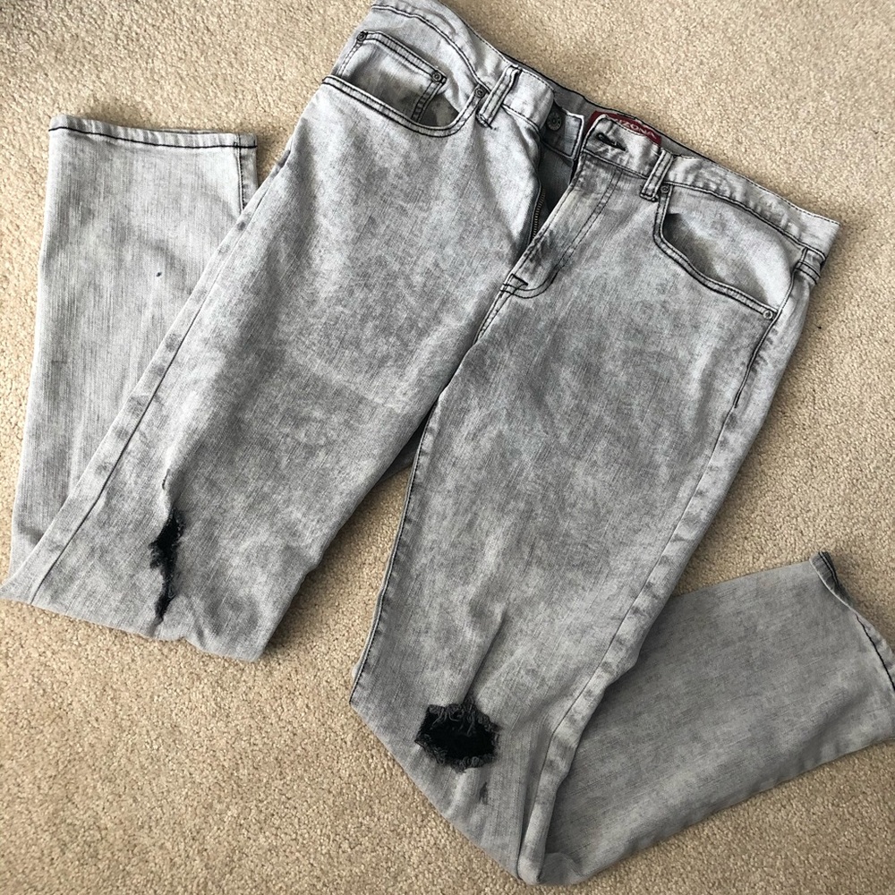 Arizona gray jeans.